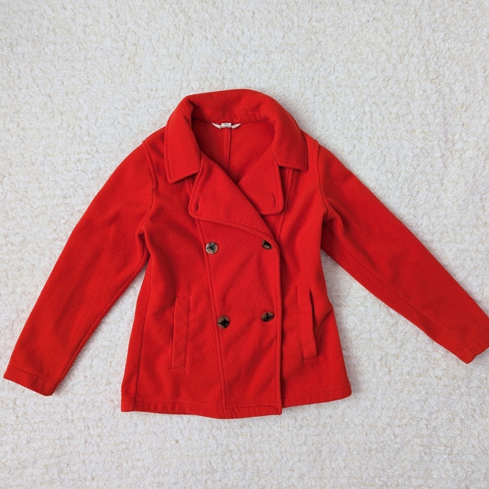 Red coat for girl
